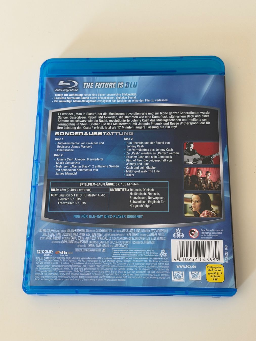 Tous les DVDs: Walk the Line (Blu-ray) - Joaquin Phoenix - Extended Version – Neuf (Voir description) à Altstätten SG par sheamus 1