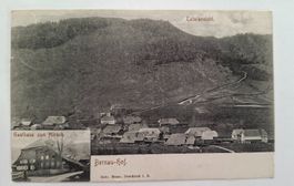 Alte Ansichtskarte Bernau-Hof, Gasthaus zum Hirschen Selten!