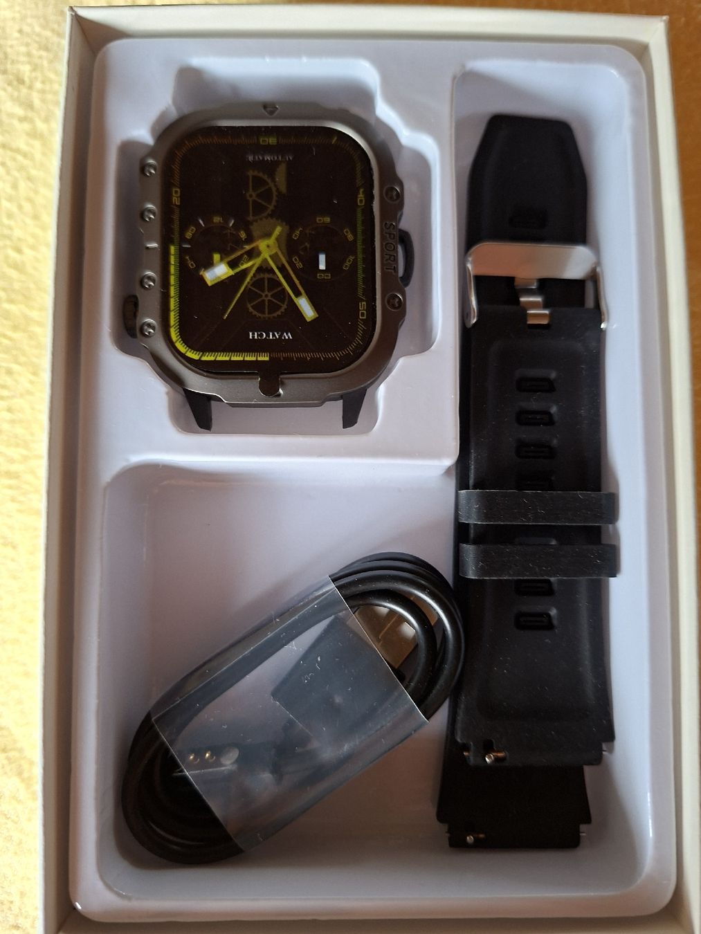 Swatch Smartwatch: Robuste Smartwatch mit grossem Display und Armband neu. – Nuovo (secondo la descrizione) da Meikirch venduto da chrigeli06 1