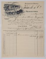 Murgenthal - Litho Briefkopf,Mechanische Weberei Künzli &Cie