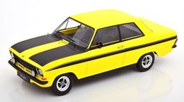 Opel Kadett B Sport 1973 gelb / schwarz    1:18 von KK Scale