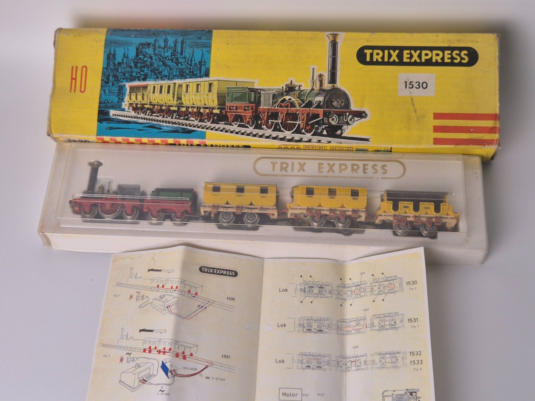 Trix Modellini di ferrovie: Train miniature HO Trix Express 1530 dans sa boite – Usato da Bogis-Bossey venduto da VNT-GE.ch 1