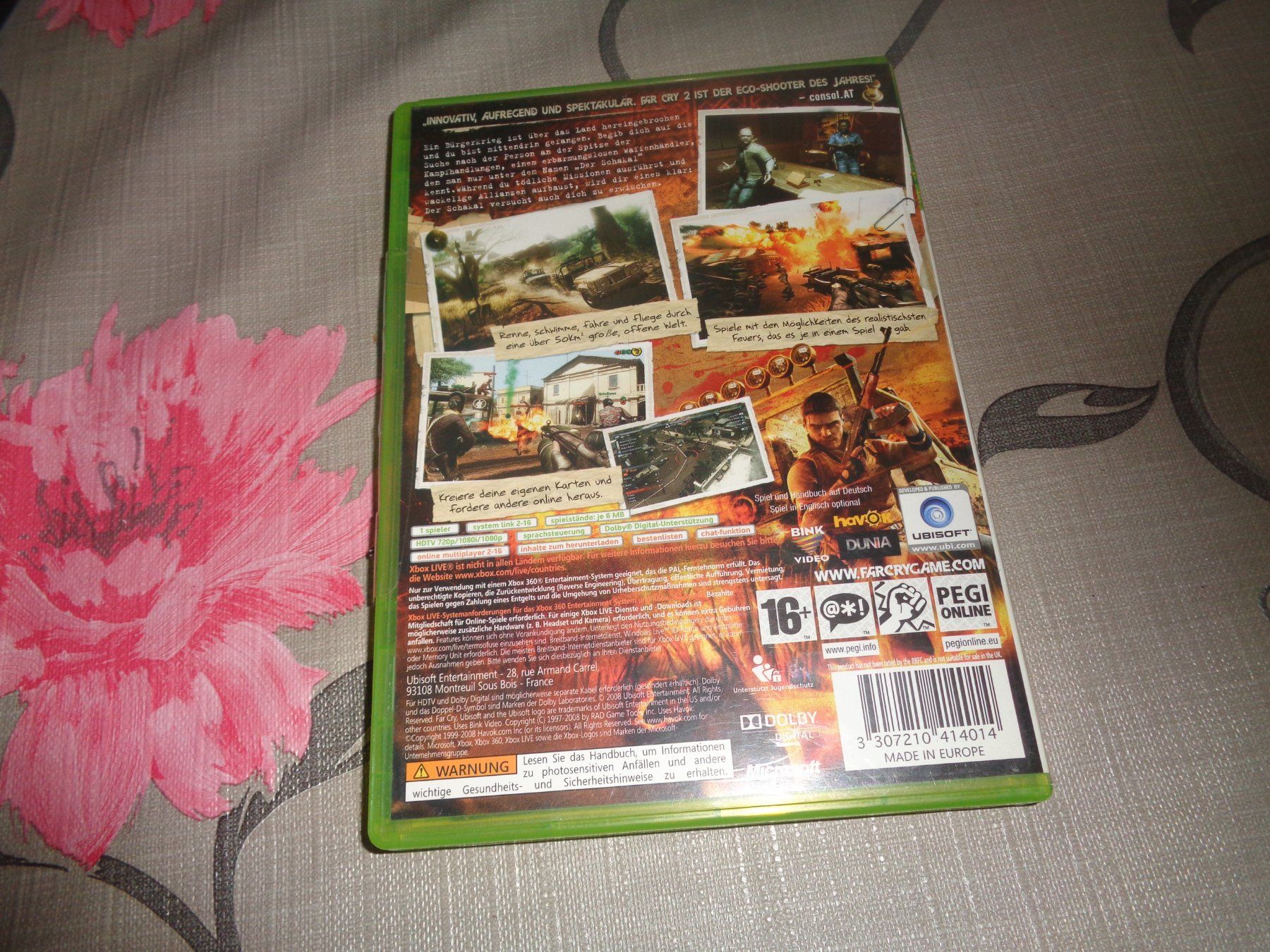 Giochi: Far Cry 2 XBOX 360 – Usato da Olten venduto da Disc-Ausverkauf 2