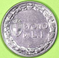 1923 / ITALIEN / 1 LIRA - MÜNZE / SEHR GUT ERHALTEN