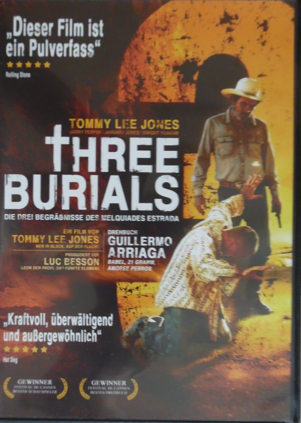 Alle DVDs: Three Burials – Gebraucht aus Bellinzona von Luna093