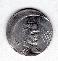 Mexico coins 20 centavos 1978 dezentral UNZ
