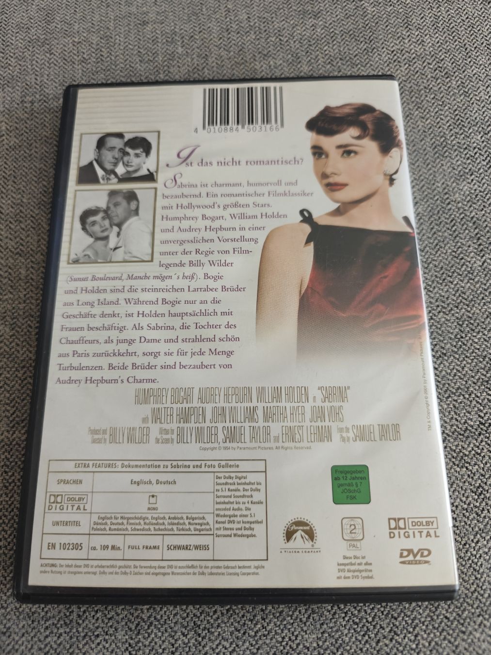 Tutti i DVDs: "Sabrina" Audrey Hepburn DVD – Usato da Biel/Bienne venduto da Nekomimi 1