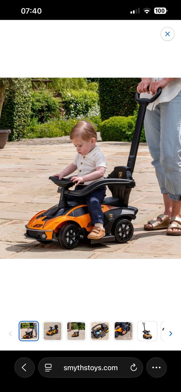 Veicoli per bambini: Rutschauto Lamborgnini 63 – Usato da Bassersdorf venduto da sammelfloh 4