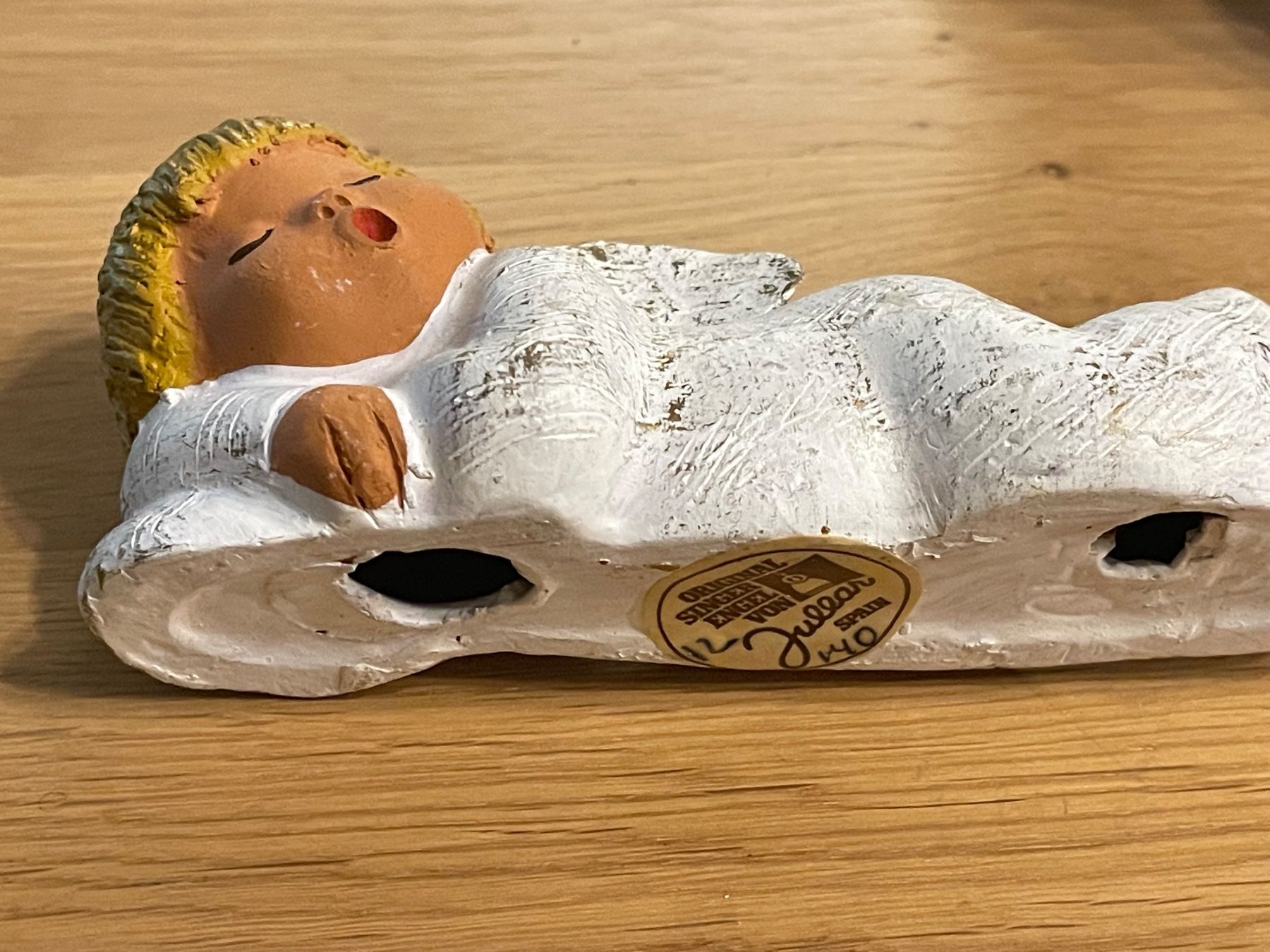 Figuren: 3 Jullar Singer Engel Figuren liegend 14cm – Gebraucht aus Dänikon ZH von Zrhbna 2