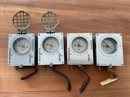 4 Sitometer. Unterschiedliche Entwicklungsstfen. Für Sammler