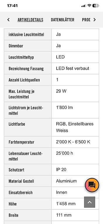 Lampade: Stehleuchte Philipps hue gradient signe  – Usato da Gempenach venduto da Mittelpudel 3