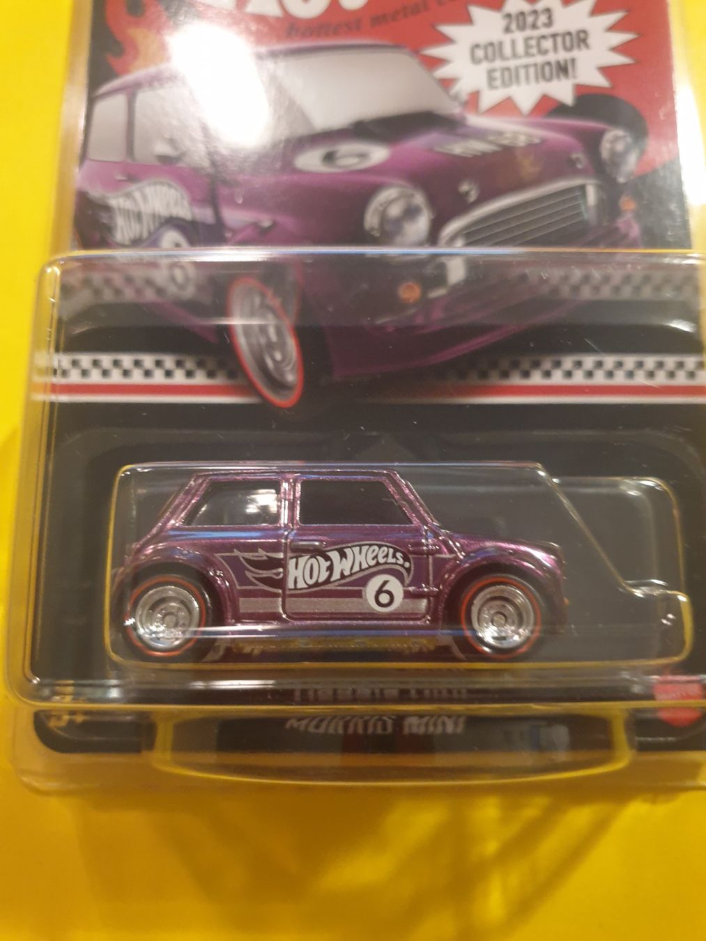 Hot Wheels Modellini d'auto: Hot Wheels 2023 Collector Edition Morris Mini – Nuovo e nell'imballaggio originale da Oftringen venduto da Rotor 2