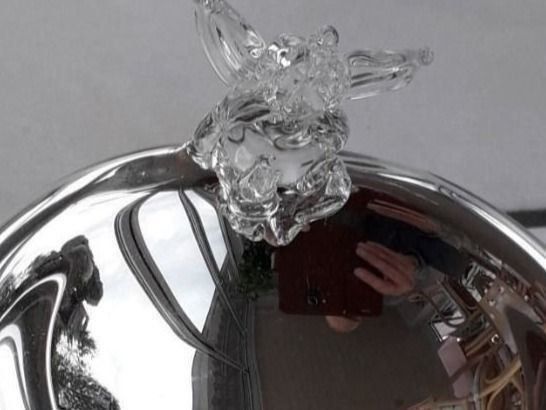 Kerzenständer: Burri Glas Kerzenhalter mit Engel – Neu und originalverpackt aus Winistorf von acreativ4 1