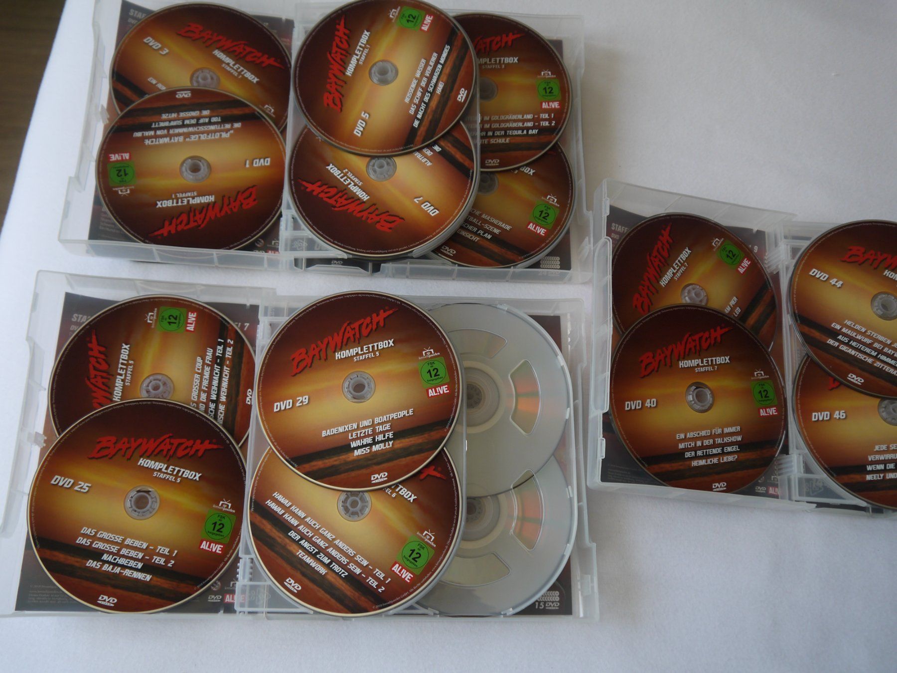 Tutti i DVDs: BAYWATCH - Die Komplette Serie – Usato da Hagendorn venduto da Blaf 6