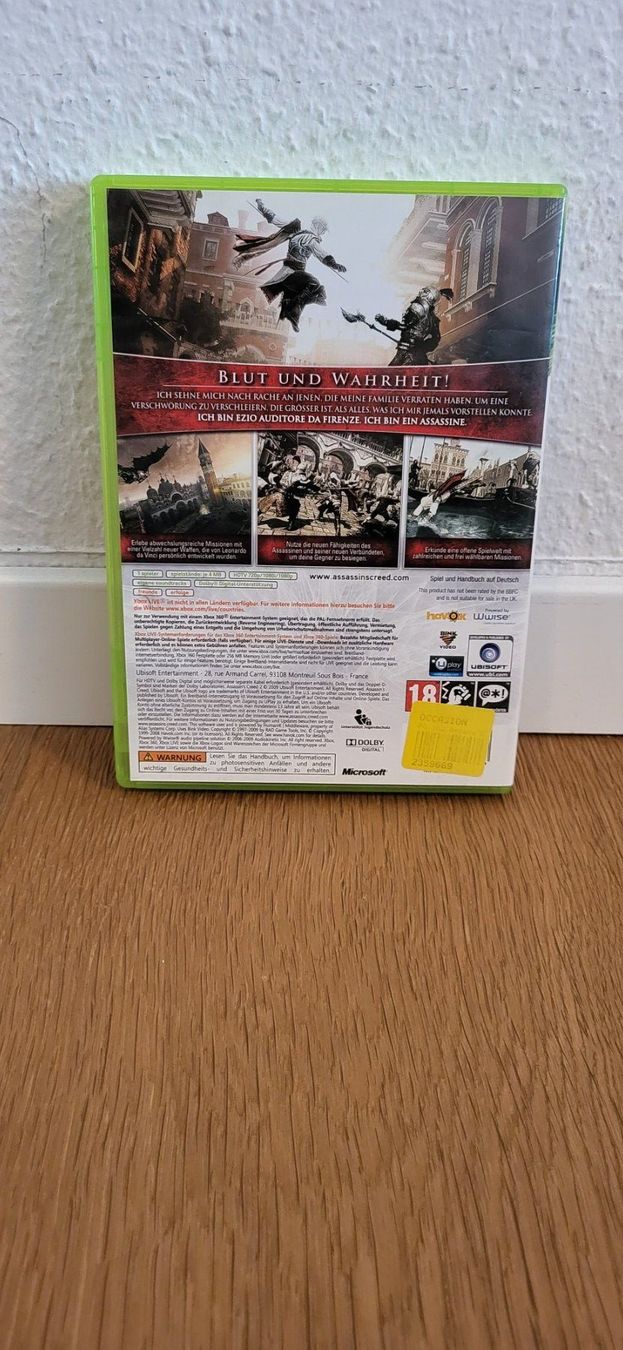 Microsoft Spiele: Xbox 360 - Assassins Creed 2 – Gebraucht aus Münsingen von DigitaleSpielecke 1