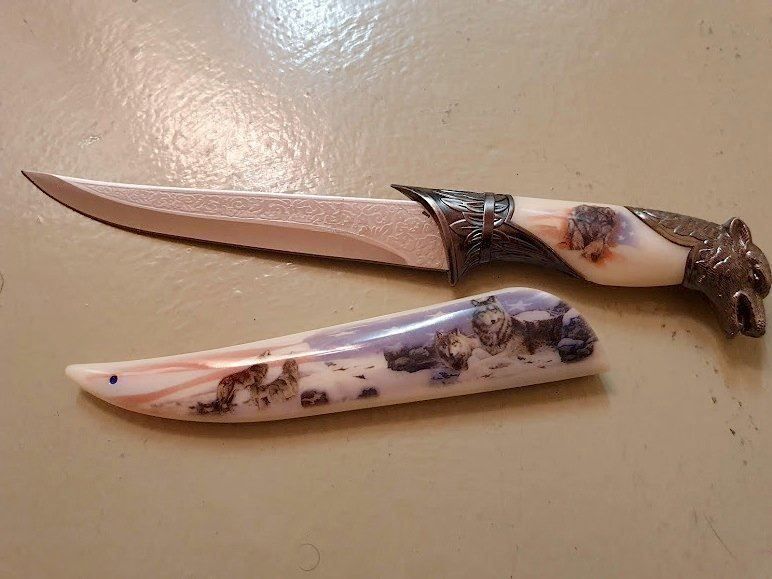 Accessori: Wolf-Messer-Schwert-Dolch-Indianer – Nuovo e nell'imballaggio originale da Würenlos venduto da Sadhu2 3