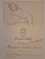 Mouton Rothschild Litho, 1993, Balthuz