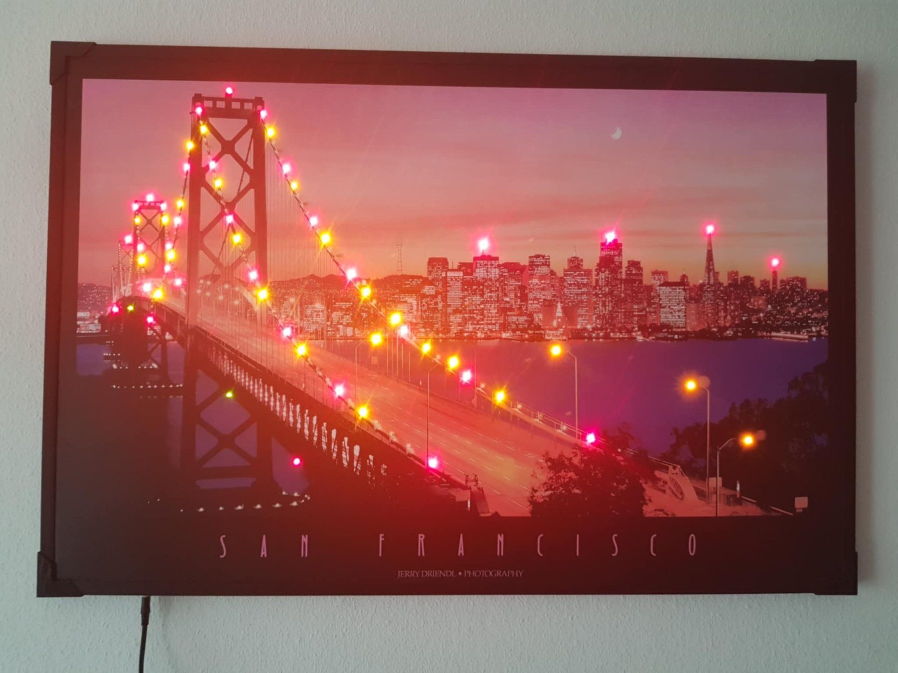 Foto & Immagini: Bild mit LED-Beleuchtung,  San Francisco – Usato da Dulliken venduto da Airliner2 1