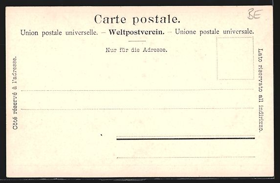 Cartoline postali: AK Grindelwald, Panorama mit Wetterhorn – Usato da Berlin venduto da bartko-reher 1