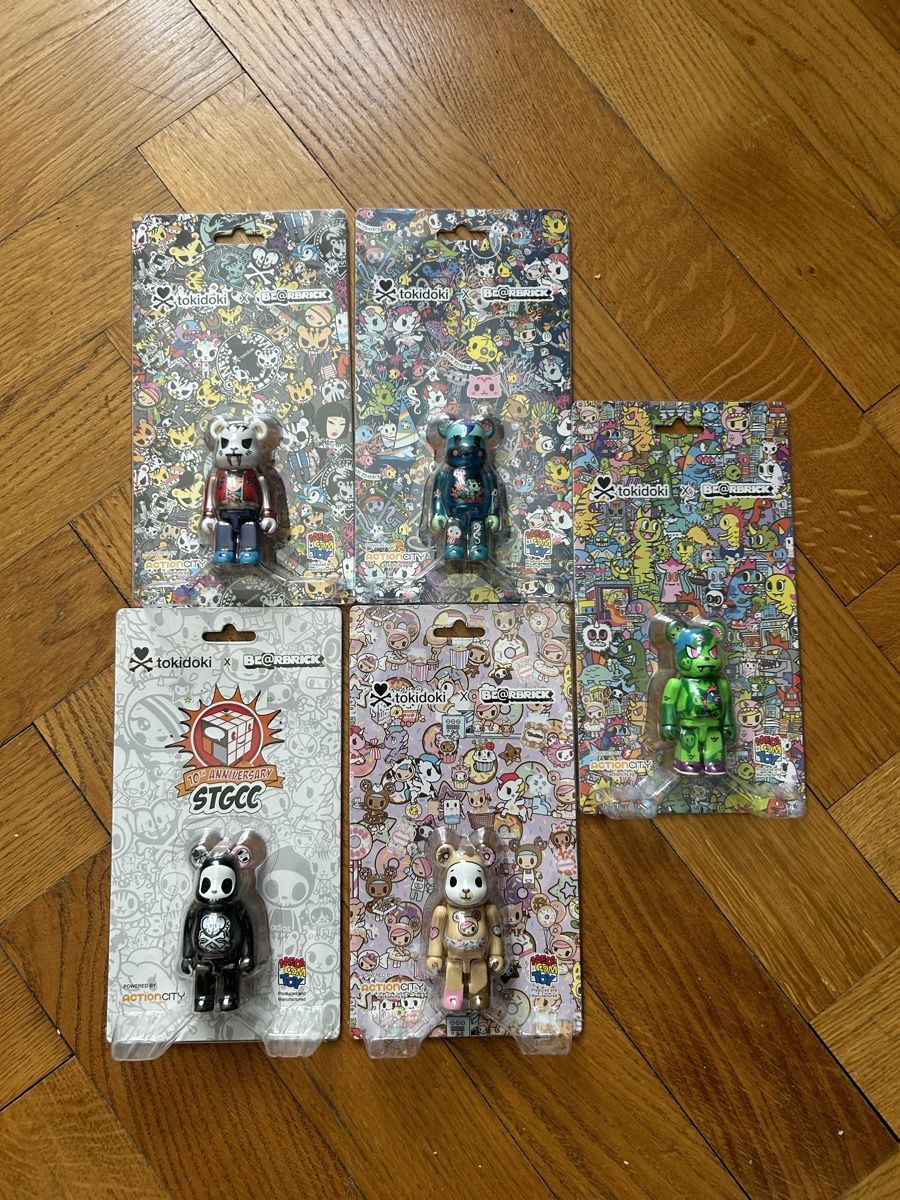 Medicom Toy Statuette: Bearbrick 100 % tokidoki special edition – Nuovo e nell'imballaggio originale da Lausanne venduto da regulaandjames