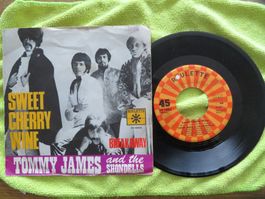 45 Single Tommy James & The Shondells Sweet Cherry Wine