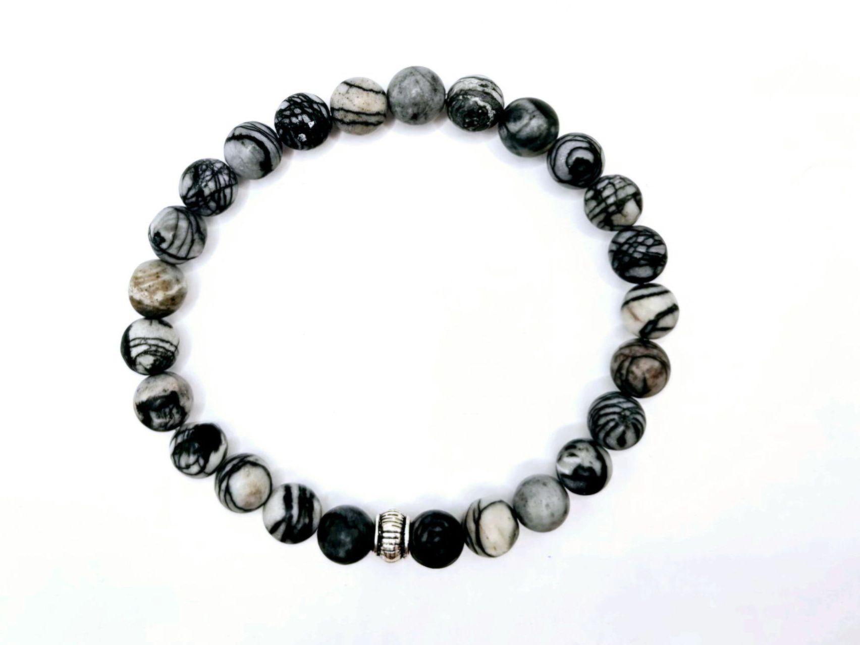 Armbänder & -reifen: Onyx-Marble-Armband Heilsteine/Edelsteine – Neu und originalverpackt aus Thalwil von Seasons-Schmuck 1