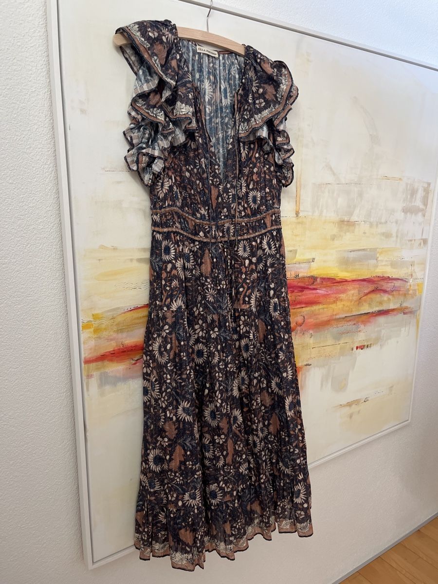 Ulla Johnson Vestiti: Ulla Johnson Kleid, Gr. 4, Blumenmuster – Nuovo (secondo la descrizione) da Olten venduto da reja1965 4