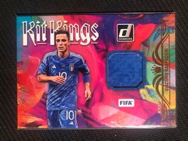 Panini Donruss Giacomo Raspadori Italien Patch