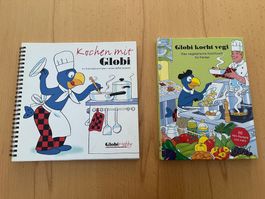 2 Globi Kochbücher für Kinder