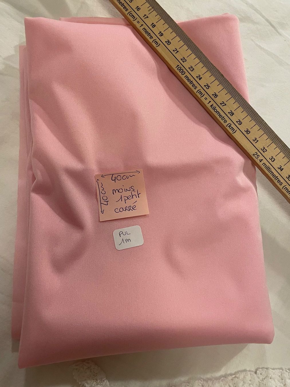 Stoffe: Pul Rose (Moins 40X40cm) – Neu (gemäss Beschreibung) aus Uetikon Am See von geraldinezh17