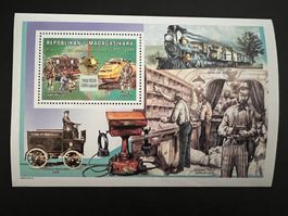 Madagaskar Eisenbahn 1999 Block  **  Luxus   (B764)