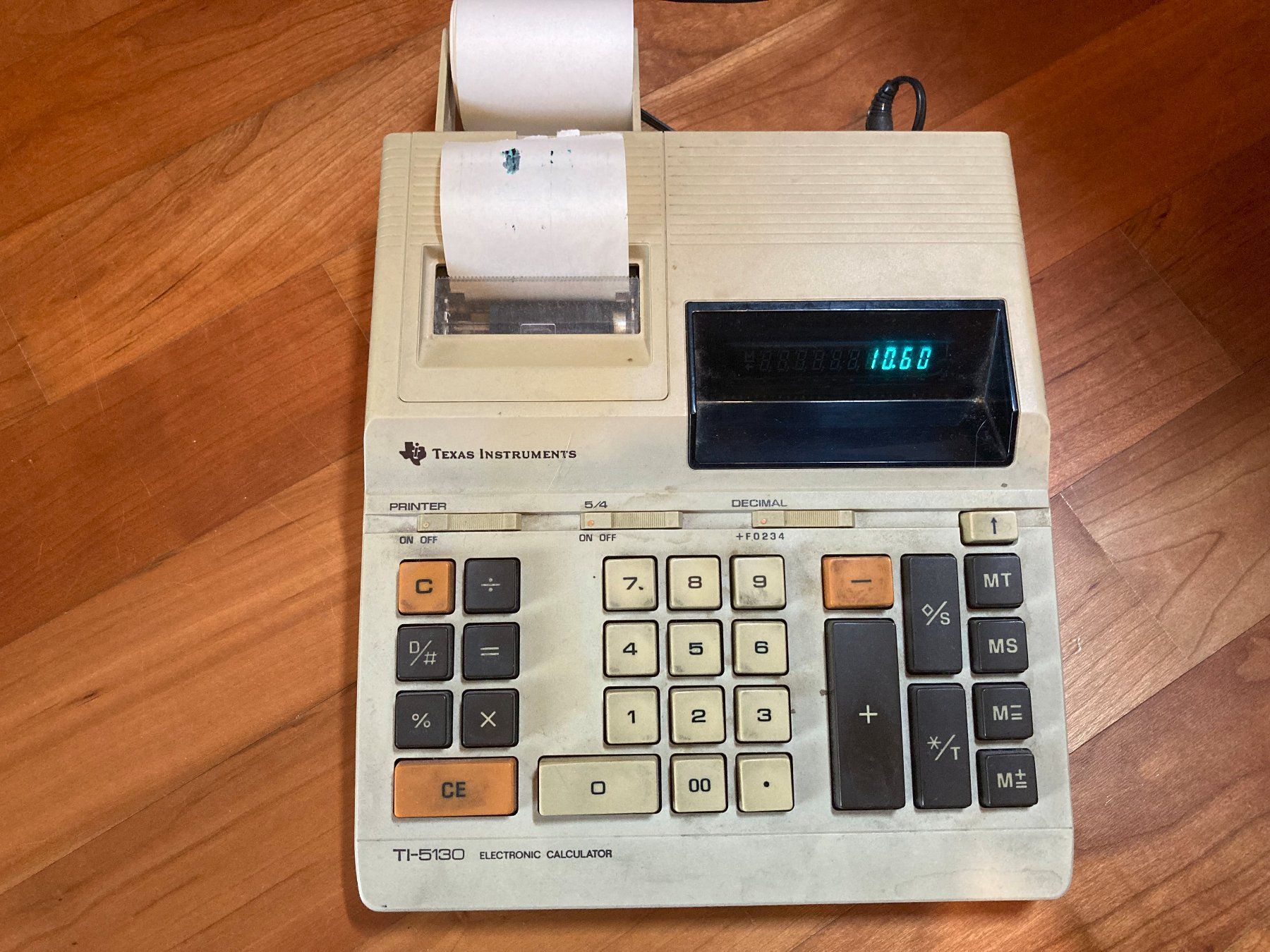 Texas Instruments Calcolatrici tascabili: Texas Instruments TI-5130 Rechner – Usato da Uerikon venduto da Rudel99 1