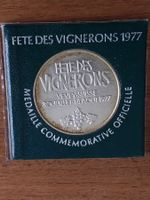 Silbermedaille FETE DES VIGNERONS 1977