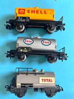 Märklin Tankwagen Set  TOTAL / SHELL / ESSO  Vintage