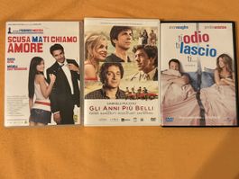DVD in italiano - Set da tre