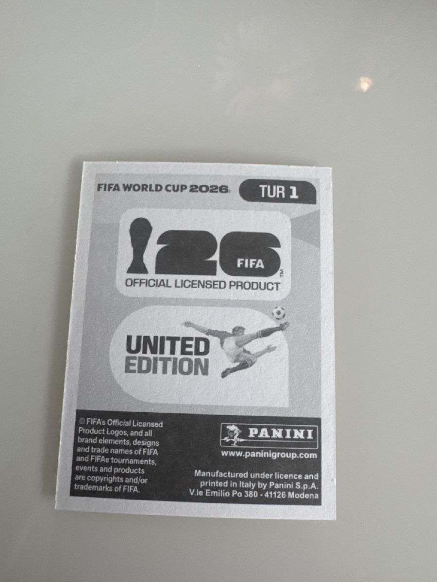 Panini Carte collezionabili: Panini 2026 Türkei TUR1 – Nuovo (secondo la descrizione) da Bern venduto da akl_sy9s 1