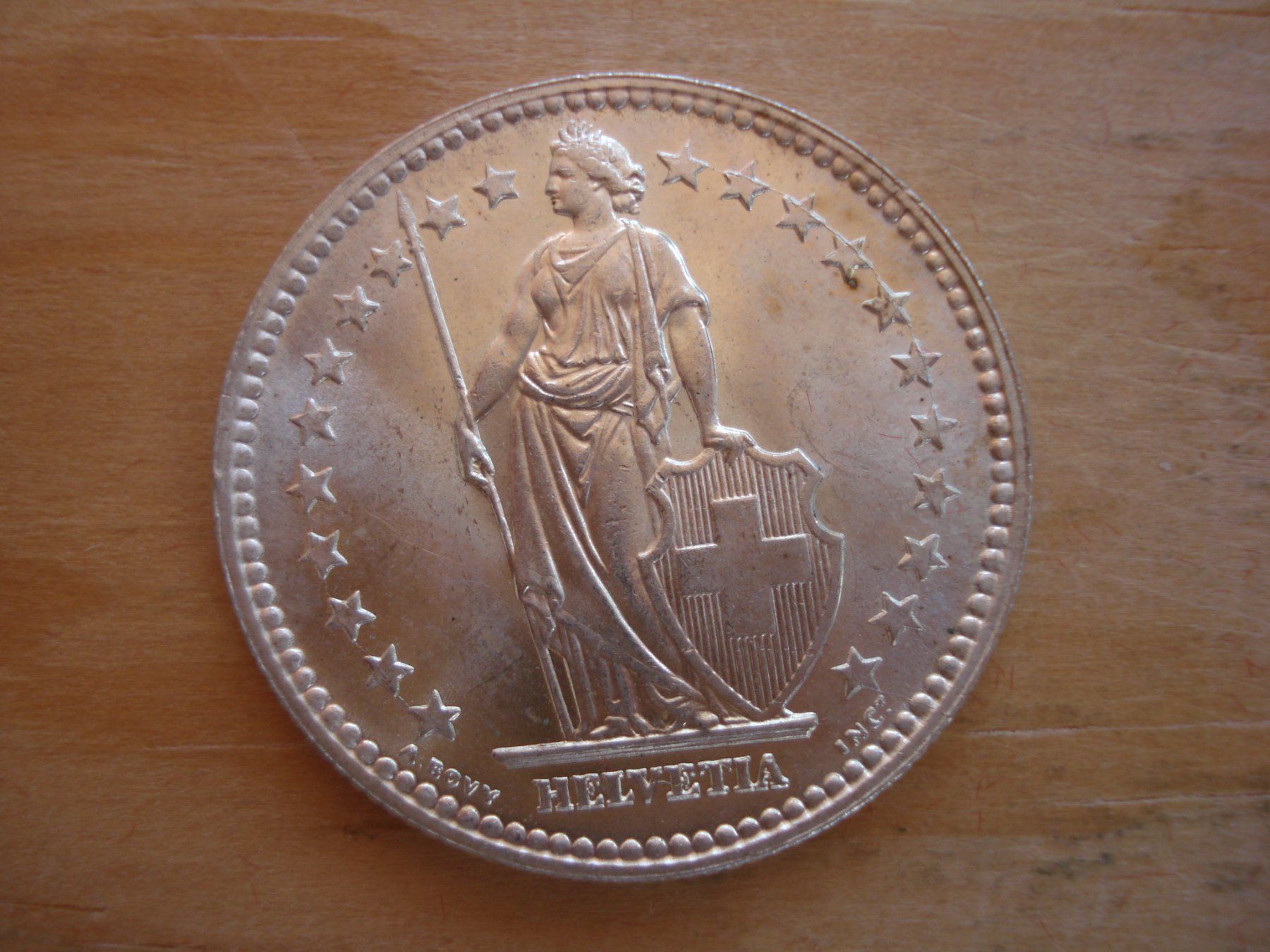 Alle Münzen: (C1) 2 Franken 1943 STGL – Gebraucht aus Erlach von Net-Coins 1