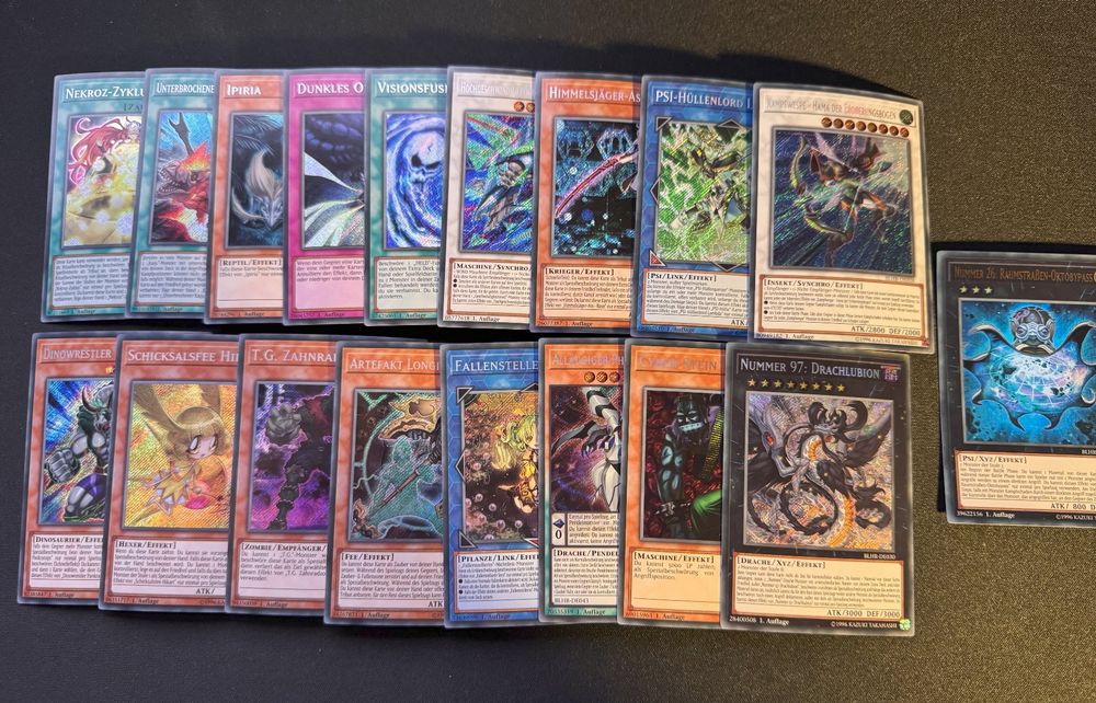 Battle of Legend BLRR Sammlung 17x Secret Rare (Gebraucht) in Binz für ...