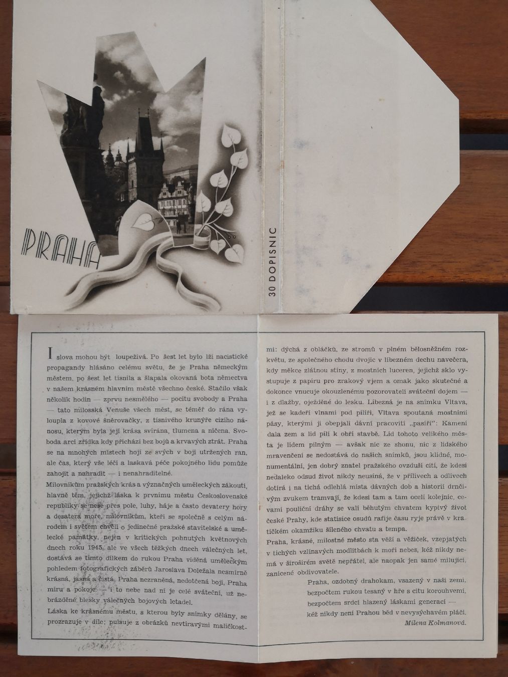 Cartoline postali: Praha - Prag Bilder von Jaroslav Dolezal – Usato da Berikon venduto da Truk56 9