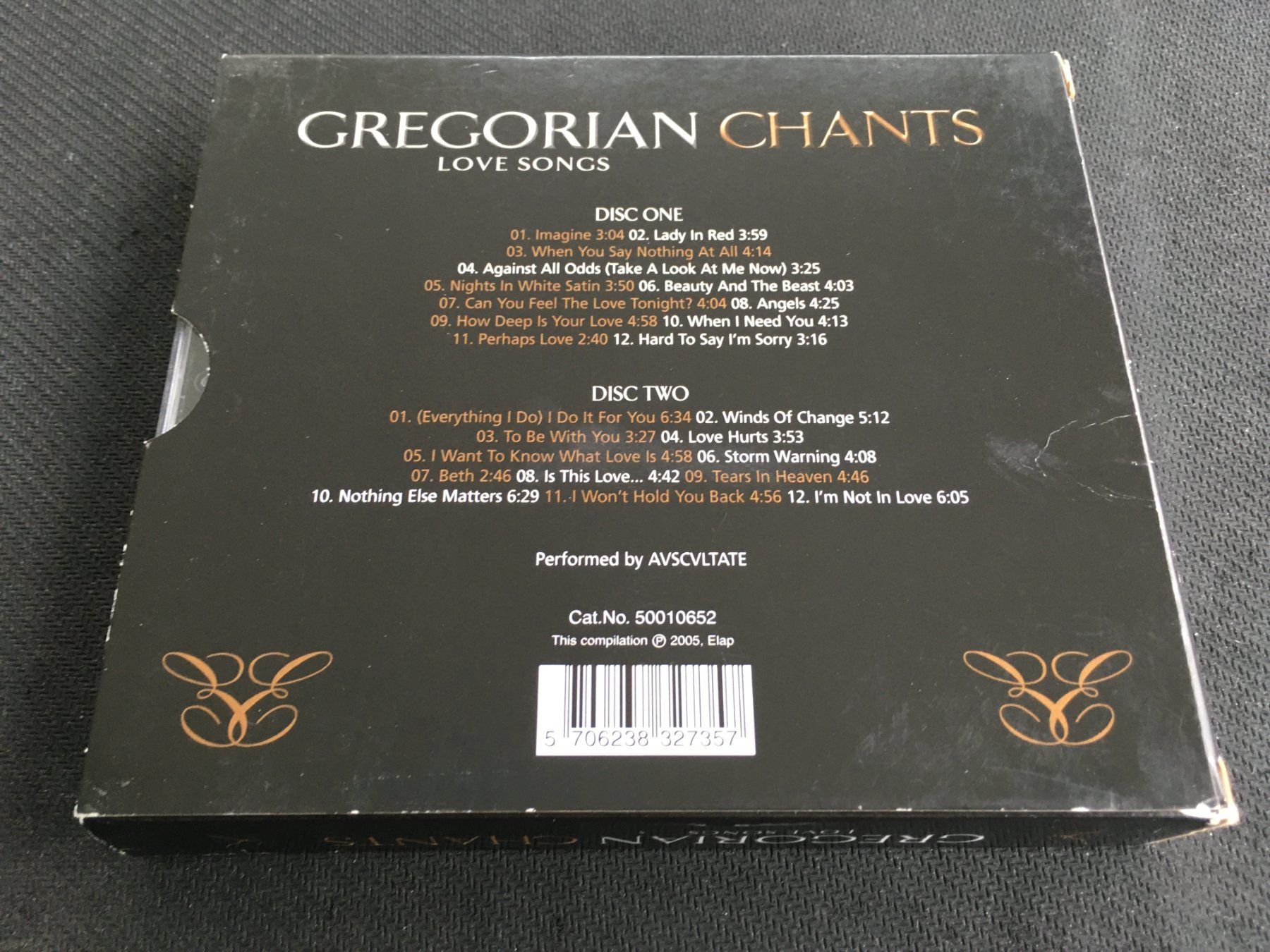 CD: Gregorian Chants - Love Songs -CD- 2cd – Usato da St.Gallen venduto da MedienJoe 2
