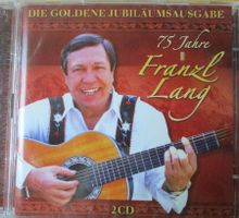 75 Jahre / Franzel Lang / CD /unbespielt / Rarität