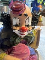 Sammlerstück:Clown Figur im Koffer (d)
