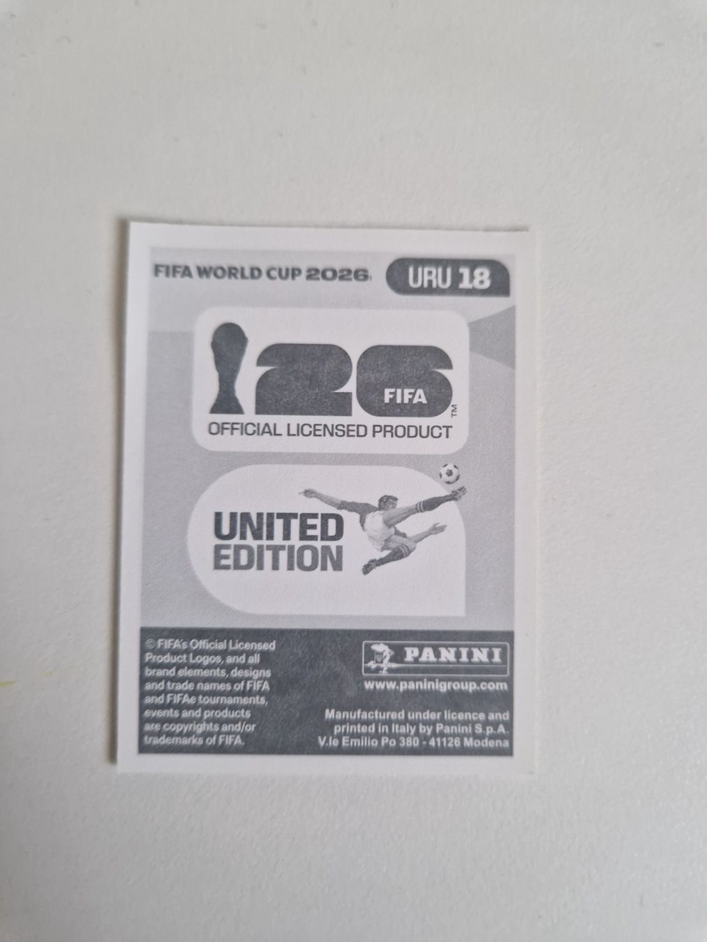Panini Carte collezionabili: Panini Sticker URU18 – Nuovo (secondo la descrizione) da Stüsslingen venduto da white_angel86 1