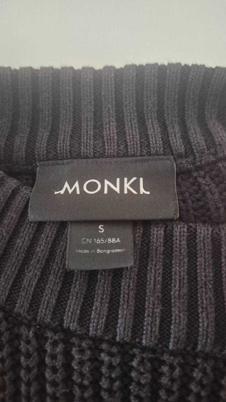 Monki Maglioni & Felpe: Monki Grobstrick Pullover schwarz Grösse S gebraucht – Usato da Allschwil venduto da lor_s7nz 3