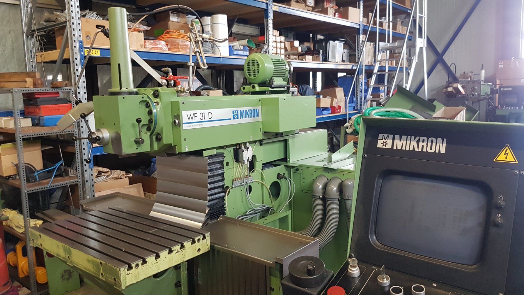 Tutte le macchine: Mikron WF31D Universalfräsmaschine – Usato da Gondiswil venduto da ack_zc7z