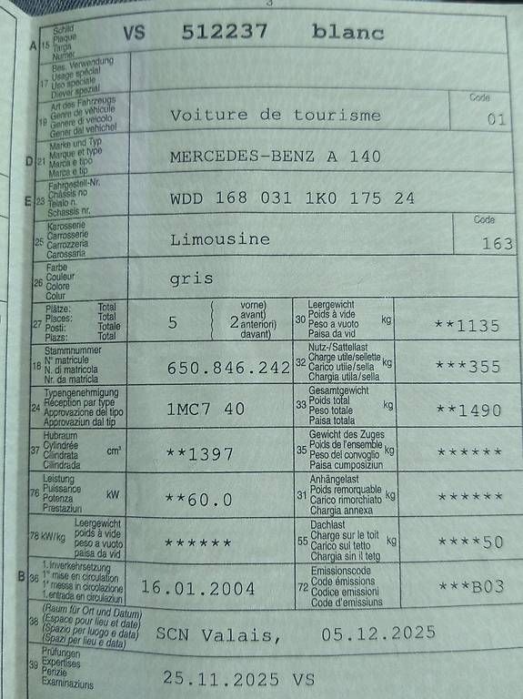 Mercedes-Benz Automobili: Mercedes Class A 140 – Usato da Clarens venduto da Maximexx 4