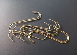 40x Fleischerhaken aus Edelstahl PRO - Crochet de boucher