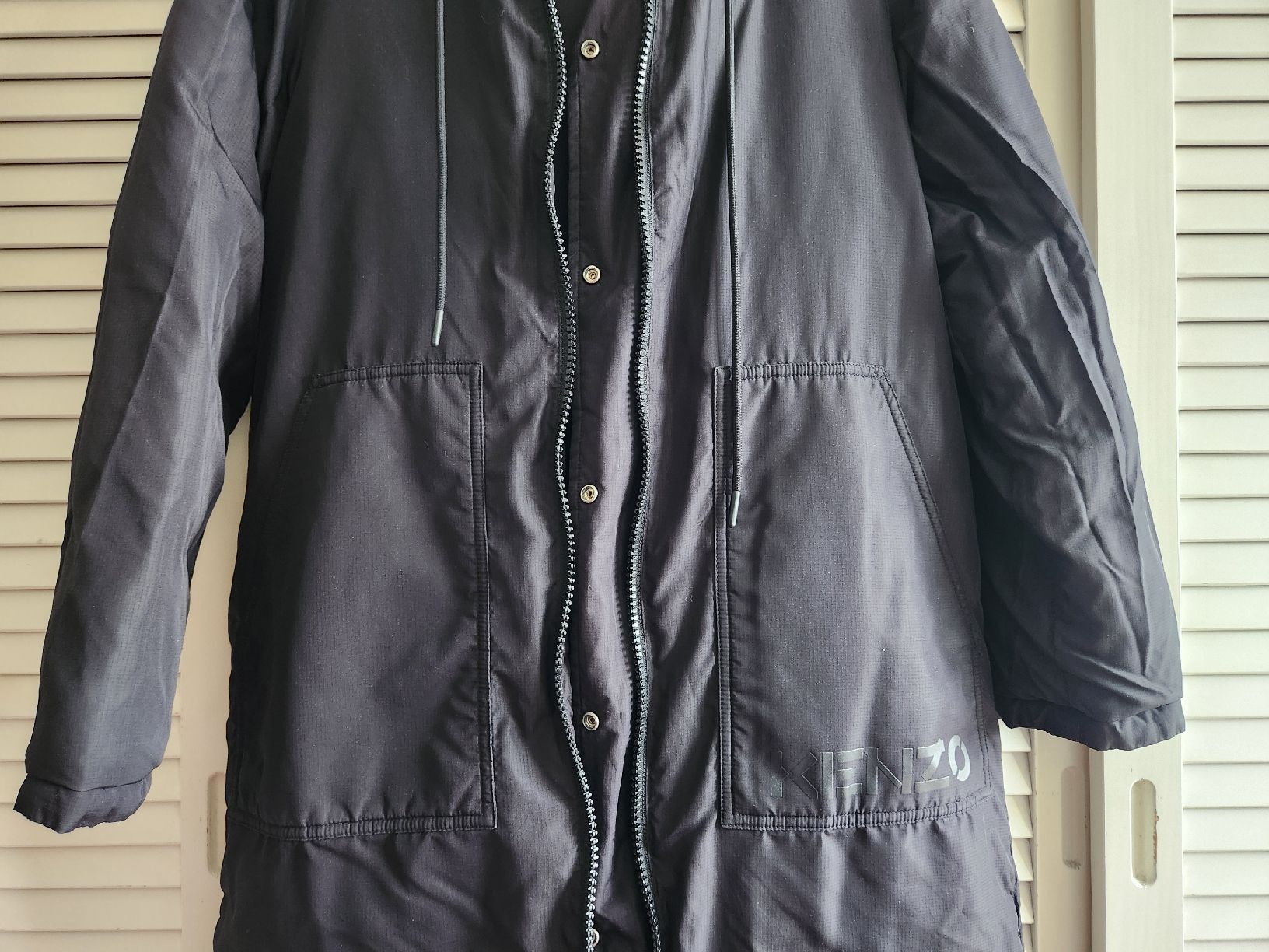 Kenzo Cappotti: Kenzo doudoune longue noire. Taille XS – Usato da Lausanne venduto da man_rw9q 5
