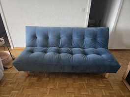 Sofa Blau