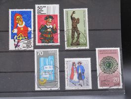 DDR 1984 Wirtschaftshilfe / Briefmarkenausstellung gest.